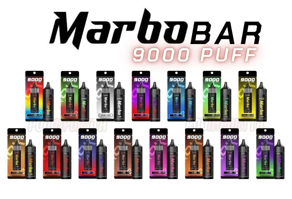 MARBO-BAR-9000-Puffs一次性電子煙-15種口味現貨