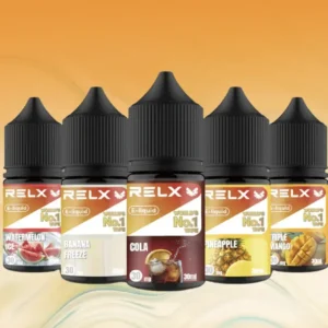 RELX 煙油:30ML&30mg/瓶 · 10 款經典口味 · 悅刻原廠煙油-台灣現貨